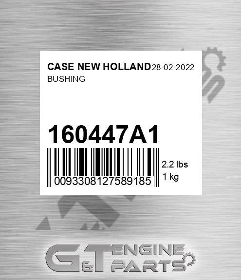160447A1 CASE NEW HOLLAND Bushing