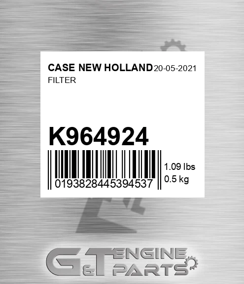 K964924 CASE NEW HOLLAND Filter
