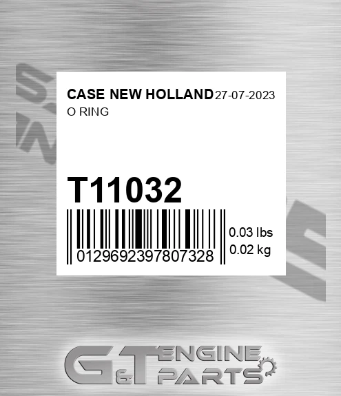 T11032 O Ring