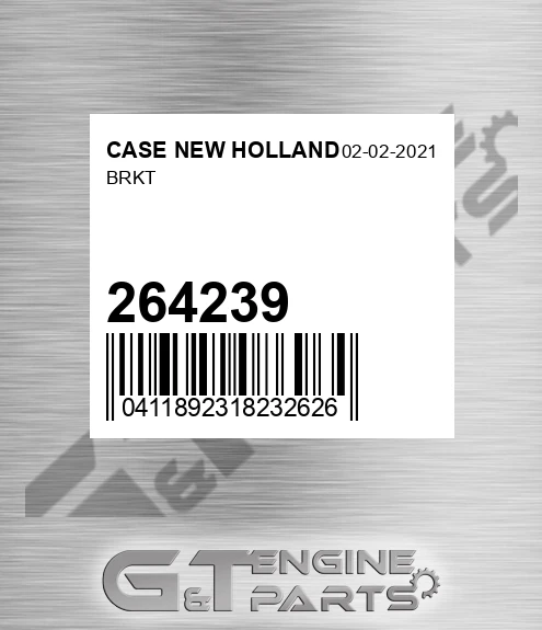 264239 Brkt for CASE NEW HOLLAND