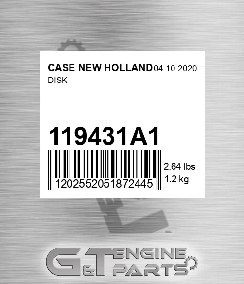 119431A1 Disk