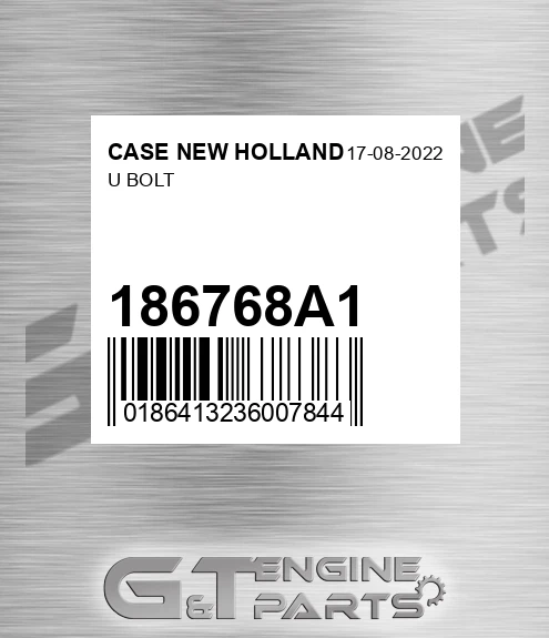 186768A1 U Bolt