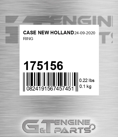 175156 CASE NEW HOLLAND Ring