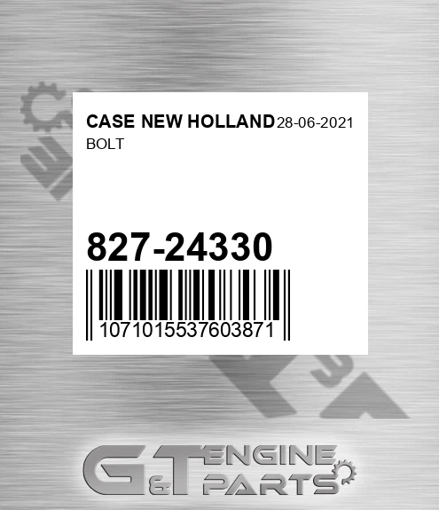 827-24330 Bolt