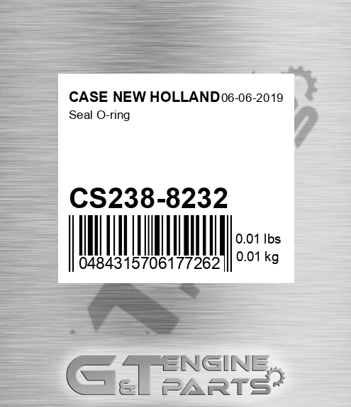 CS238-8232 Seal O-ring