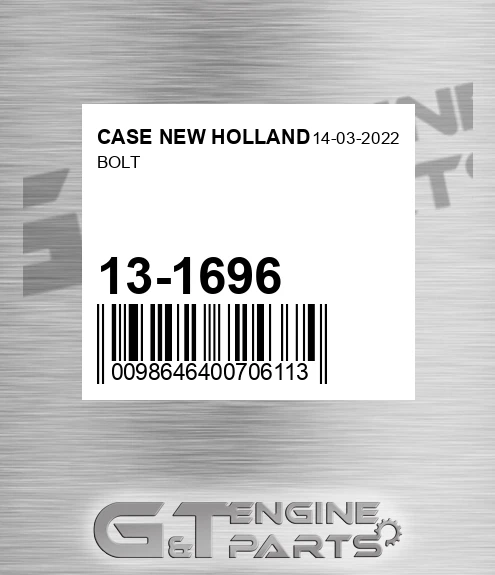 13-1696 Bolt