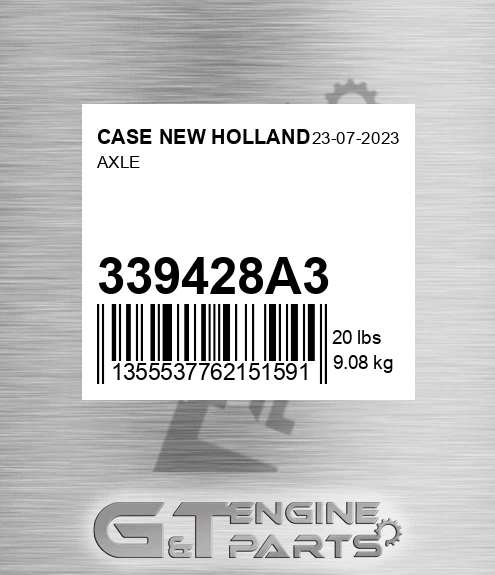 339428A3 Axle
