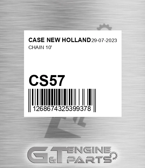CS57 Chain 10'