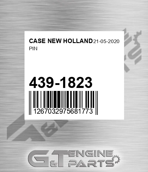 439-1823 Pin for CASE NEW HOLLAND