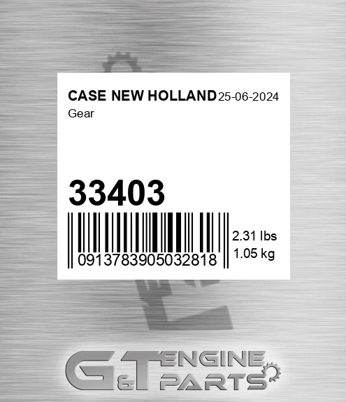 33403 Gear