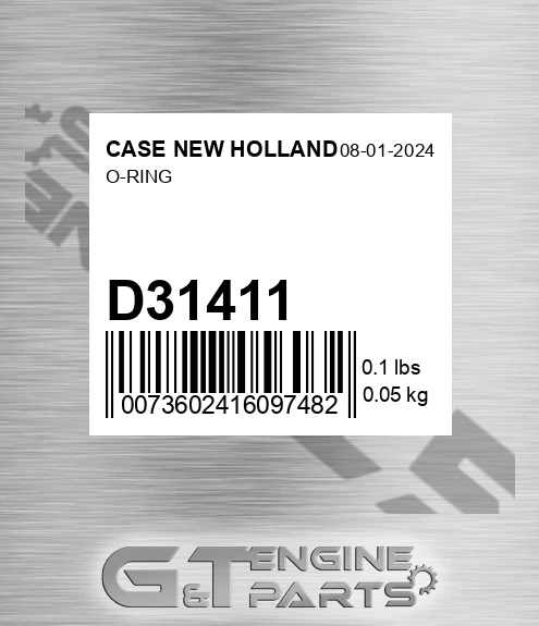 D31411 O-ring