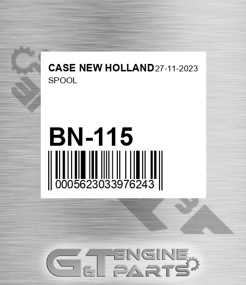 BN-115 Spool for CASE NEW HOLLAND