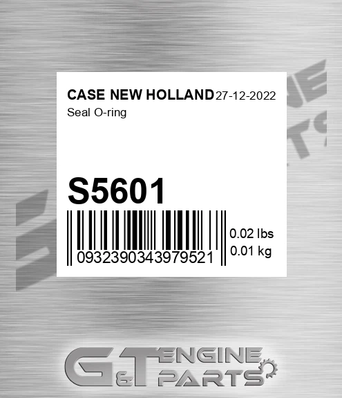 S5601 Seal O-ring