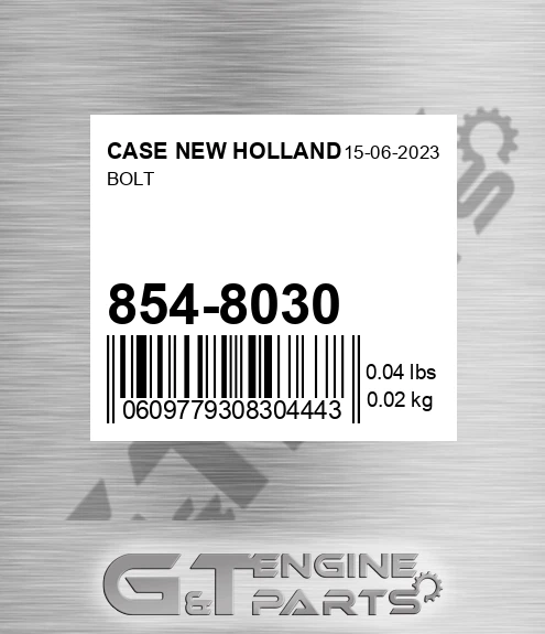 854-8030 Bolt