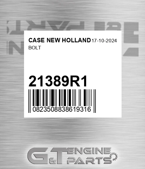 21389R1 Bolt