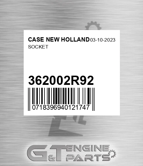 362002R92 Socket