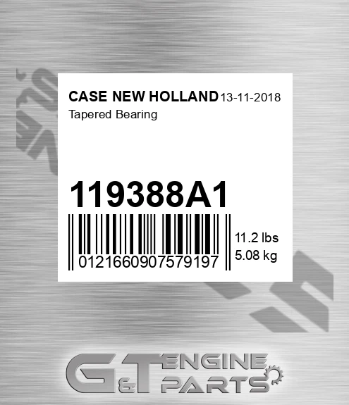 119388A1 Tapered Bearing