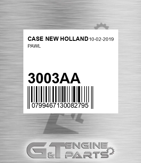 3003AA Pawl