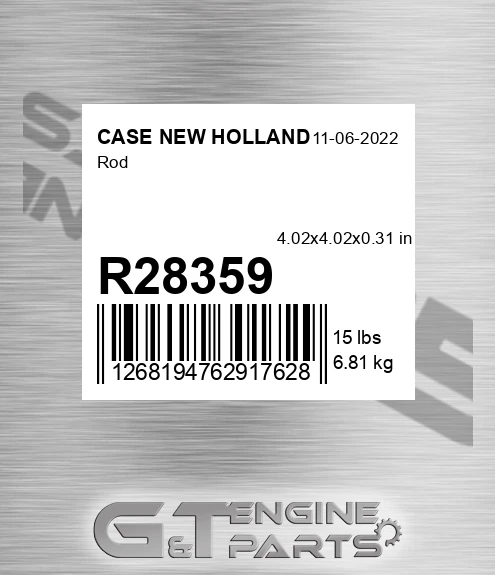 R28359 CASE NEW HOLLAND Rod
