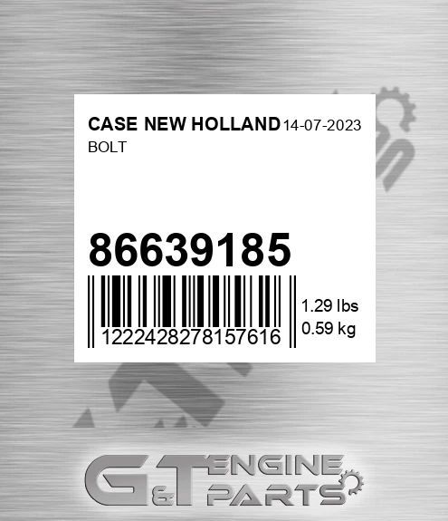 86639185 Bolt