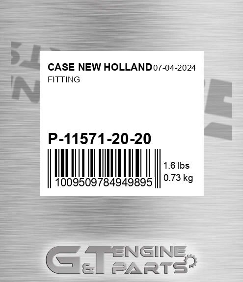P-11571-20-20 Fitting