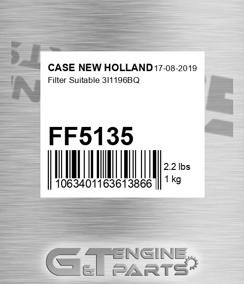 FF5135 Filter Suitable 3i1196bq