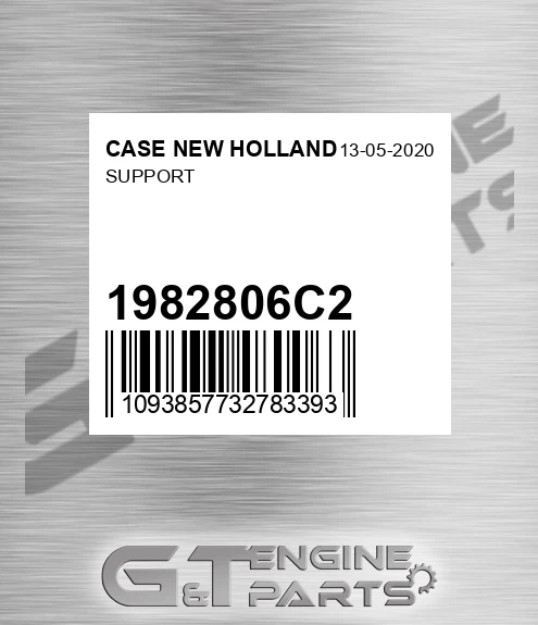 1982806C2 Support for CASE NEW HOLLAND