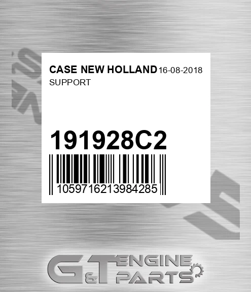 191928C2 Support for CASE NEW HOLLAND