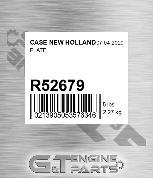 R52679 Plate
