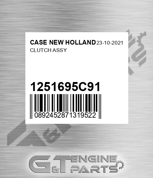 1251695C91 Clutch Assy