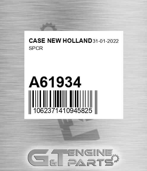 A61934 Spcr for CASE NEW HOLLAND