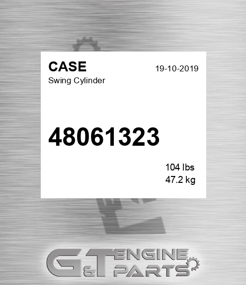 48061323 CASE Swing Cylinder