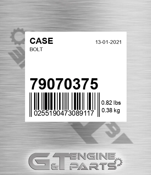 79070375 Bolt