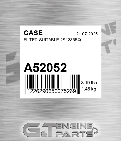 A52052 Filter Suitable 2s1285bq