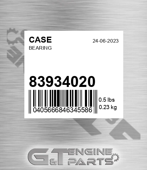 83934020 Bearing