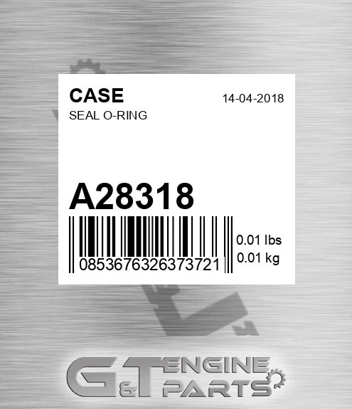 A28318 Seal O-ring