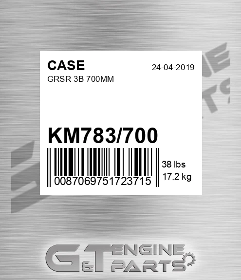 KM783/700 Grsr 3b 700mm
