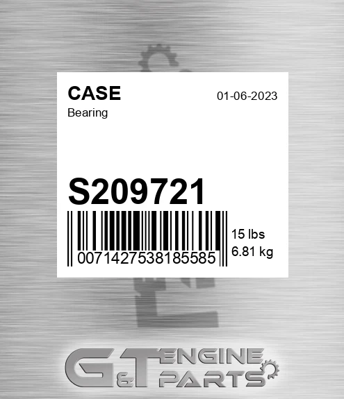 S209721 Bearing