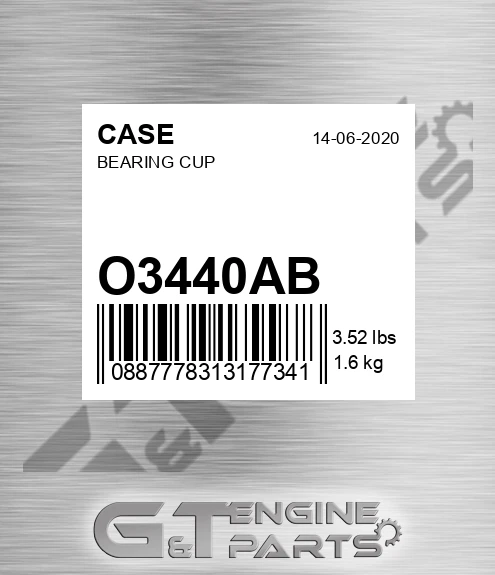 O3440AB Bearing Cup