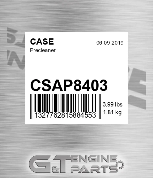 CSAP8403 CASE Precleaner