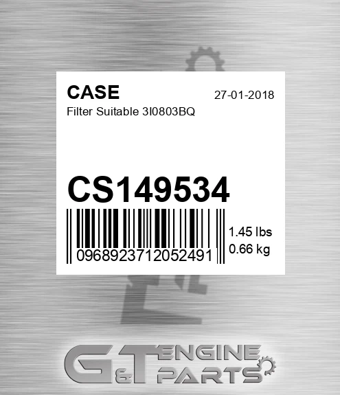 CS149534 Filter Suitable 3i0803bq