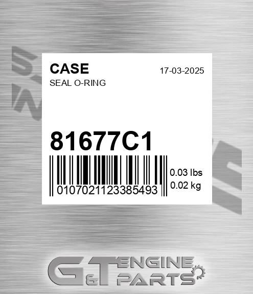 81677C1 Seal O-ring