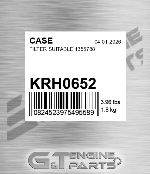 KRH0652 Filter Suitable 1355788