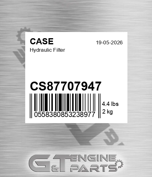 CS87707947 Hydraulic Filter for CASE