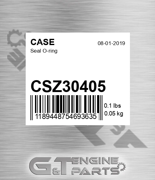 CSZ30405 Seal O-ring
