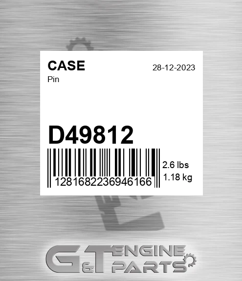 D49812 CASE Pin