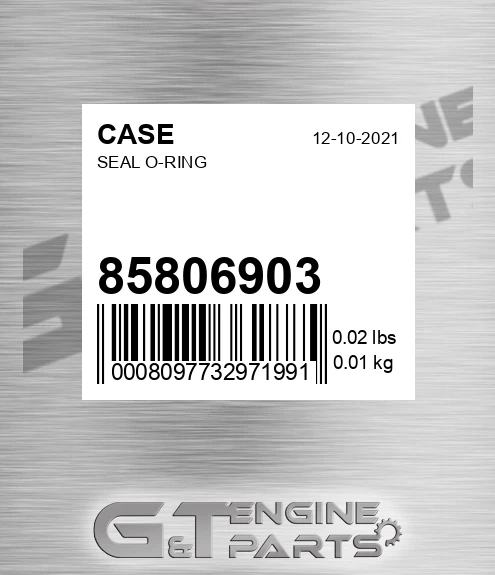85806903 Seal O-ring