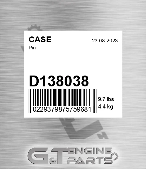 D138038 Pin