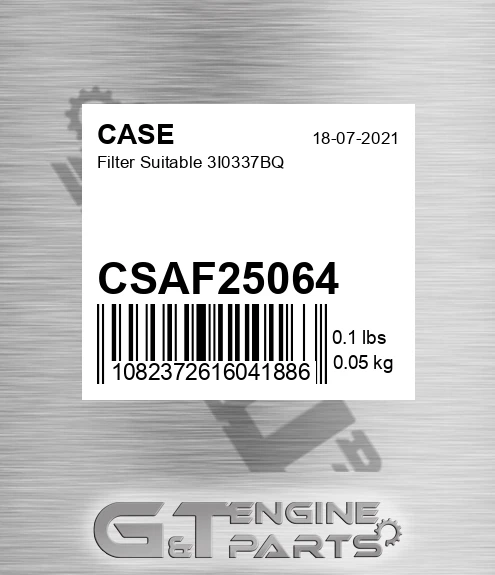 CSAF25064 Filter Suitable 3i0337bq