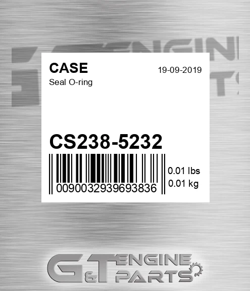 CS-238-5232 Seal O-ring for CASE